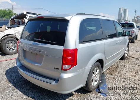 2012 Dodge Grand Caravan Sxt из США, поврежденный, VIN 2C4RDGCG0CR166414